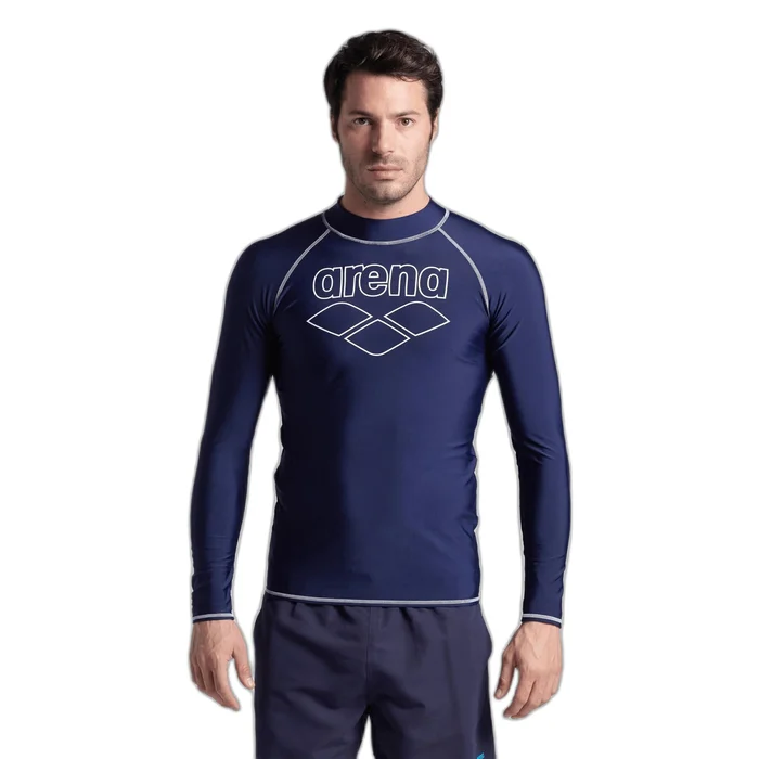 T-shirt de bain manches longues avec graphique Arena Rash [Taille S]