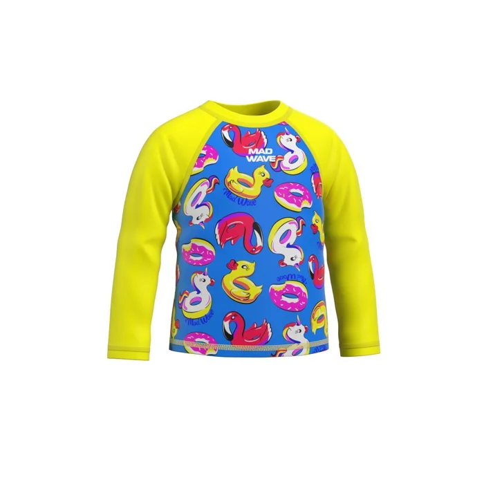T-shirt de bain u00e0 manches longues bu00e9bu00e9 Mad Wave [Taille 3/6 mois]