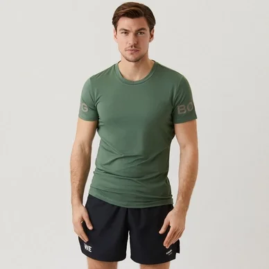 T-shirt de Sport Björn Borg Men Tee Borg Duck Green