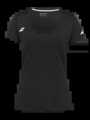T-Shirt de Tennis Babolat Femme Play Cap Sleeve Top Black