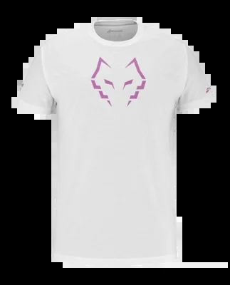 T-shirt de Tennis Babolat Homme Cotton Tee Juan Lebron White White