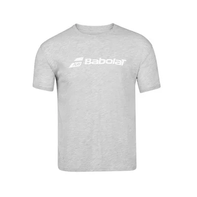 T-shirt de Tennis Babolat Men Exercise Babolat Tee High Rise Heather
