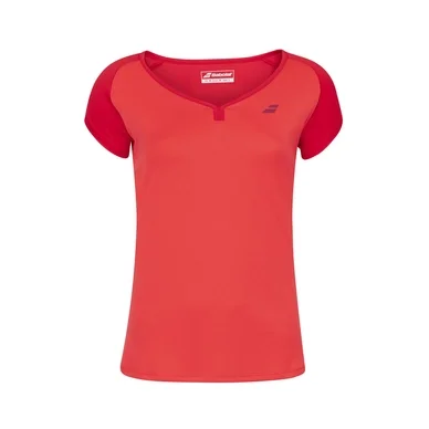 T-shirt de Tennis Babolat Women Play Cap Sleeve Top Tomato Red