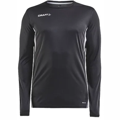 T-shirt de Tennis Craft Men Pro Control Impact LS Tee M Black White