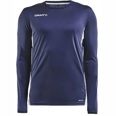 T-shirt de Tennis Craft Men Pro Control Impact LS Tee M Navy White
