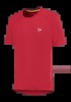 T-shirt de Tennis Dunlop Men Ap Club Crew Tee Jester Red