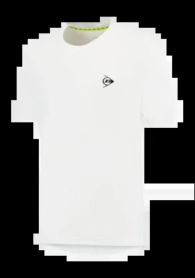 T-shirt de Tennis Dunlop Men Ap Club Crew Tee White