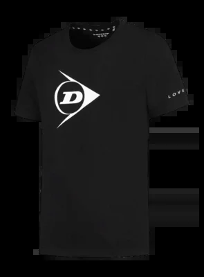 T-shirt de Tennis Dunlop Unisexe Ap Essentials Promo Tee Black