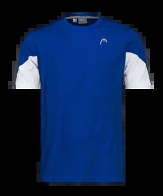T-Shirt de Tennis HEAD Boys Club 22 Tech Royal Blue