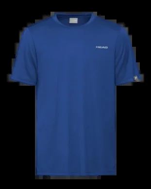 T-Shirt de Tennis HEAD Boys Easy Court Royal Blue