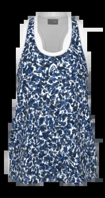 T-Shirt de Tennis HEAD Femme Agility Tank Top Print Vision Royal