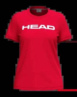 T-Shirt de Tennis HEAD Femme Club Original Tee Red