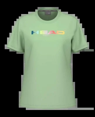 T-Shirt de Tennis Head Femme Rainbow Tee Celery Green