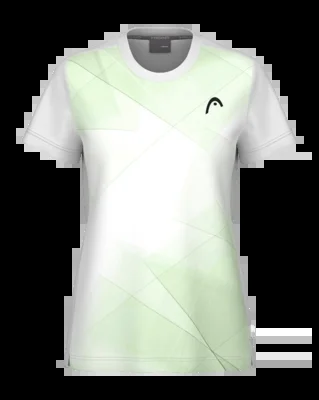 T-Shirt de Tennis Head Femme Tie Break Print Vision Celery Green