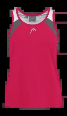 T-Shirt de Tennis HEAD Girls Club 22 Tanktop Magenta