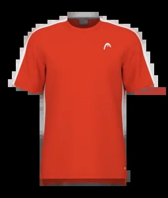 T-Shirt de Tennis HEAD Homme Slice Orange Alert