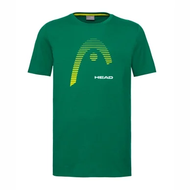 T-shirt de Tennis HEAD Junior Club Carl Green