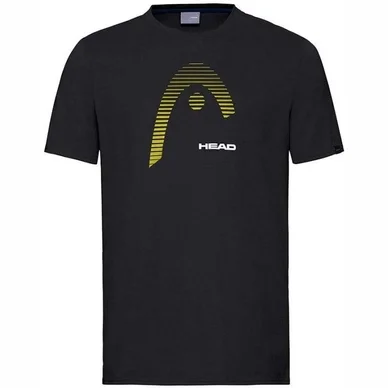 T-Shirt de Tennis HEAD Kids Club Carl Black