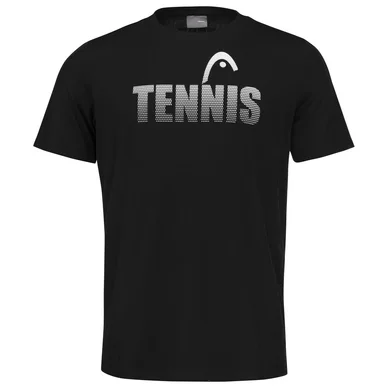 T-Shirt de Tennis HEAD Kids Club Colin Black