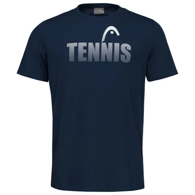 T-Shirt de Tennis HEAD Kids Club Colin Deep Blue