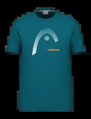 T-shirt de Tennis Head Men Carl Tee Teal