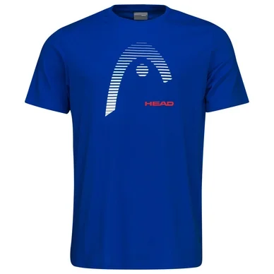 T-shirt de Tennis HEAD Men Club Carl Royal Blue