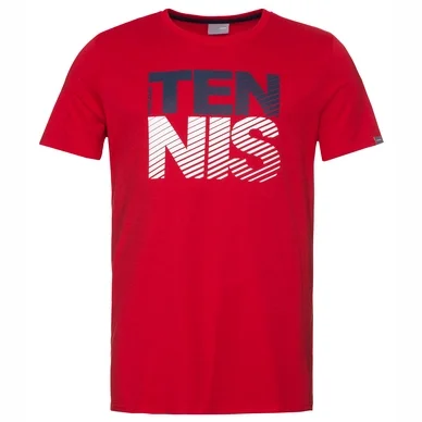 T-shirt de Tennis HEAD Men Club Chris Red
