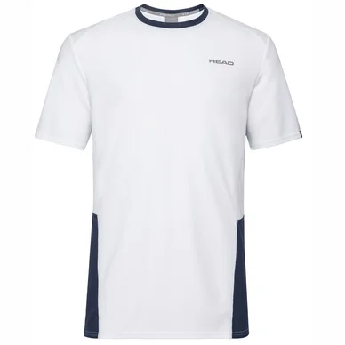 T-shirt de Tennis HEAD Men Club Tech White Dark Blue