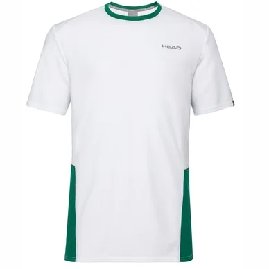 T-shirt de Tennis HEAD Men Club Tech White Green