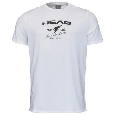 T-shirt de Tennis HEAD Men Flash White