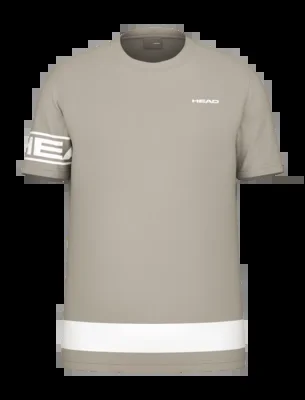 T-shirt de Tennis Head Men Proplayer Tee Willow Grey