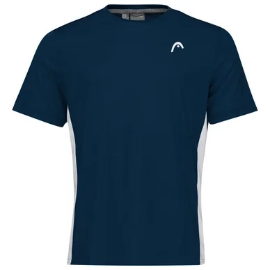 T-shirt de Tennis HEAD Men Slice Deep Blue White