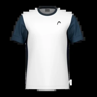 T-shirt de Tennis Head Men Slice Shirt White