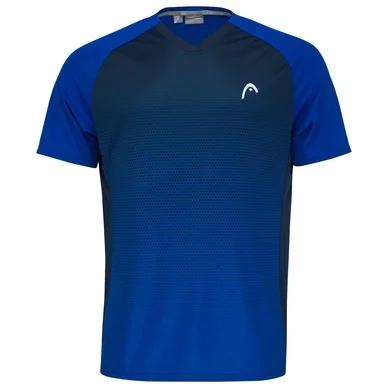 T-shirt de Tennis HEAD Men Topspin Royal Blue Print Vision