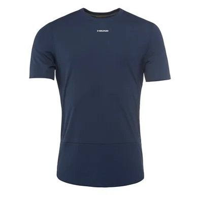 T-Shirt de Tennis HEAD Men Vision Tech Navy