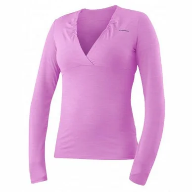 T-Shirt de tennis HEAD Transition W T4S Ls Shirt Light Pink