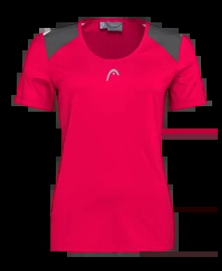 T-shirt de Tennis HEAD Women Club 22 Tech Magenta