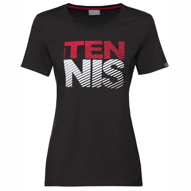 T-shirt de Tennis HEAD Women Club Lisa Black