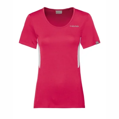 T-shirt de Tennis HEAD Women Club Tech Magenta