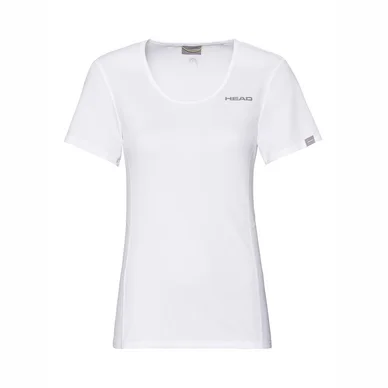 T-shirt de Tennis HEAD Women Club Tech White