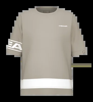 T-shirt de Tennis Head Women Proplayer Tee Willow Grey
