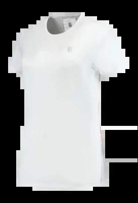 T-Shirt de Tennis K-Swiss Femme Hypercourt Advantage Tee 4 White