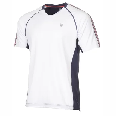 T-shirt de tennis K Swiss Heritage Short Sleeve Tee Men White