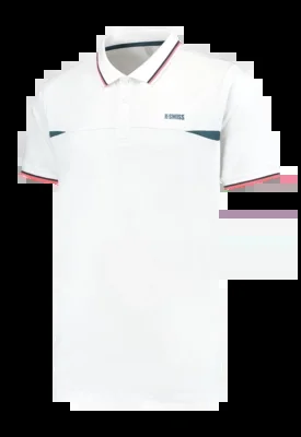T-Shirt de Tennis K-Swiss Homme Hypercourt Polo 7 White