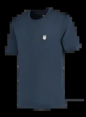 T-shirt de Tennis K-Swiss Men Hypercourt Basic Crew 4 Peacoat