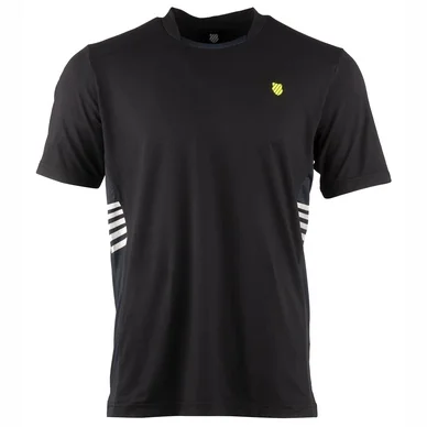 T-shirt de Tennis K Swiss Men Hypercourt Crew Tee Black