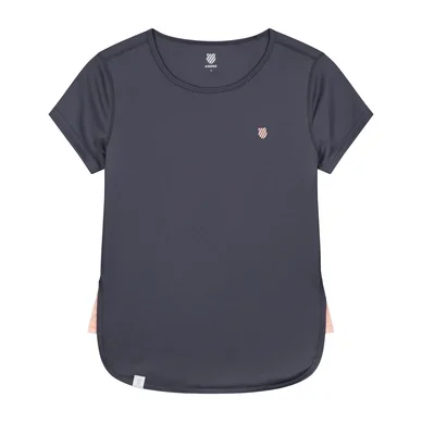 T-Shirt de Tennis K Swiss Women Hypercourt Cap Sleeve Graystone