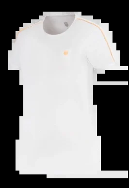 T-shirt de Tennis K-Swiss Women Hypercourt Crew 3 White