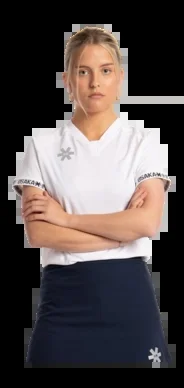 T-shirt de Tennis Osaka Femme Jersey White