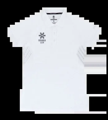 T-shirt de Tennis Osaka Femme Polo Jersey White